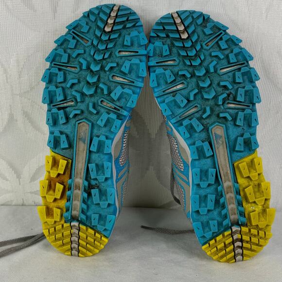 Montrail Women's Trans Alps F.K.T. Grey Blue Hiking Shoes GL2226-019 Size 8.5 - Picture 11 of 11